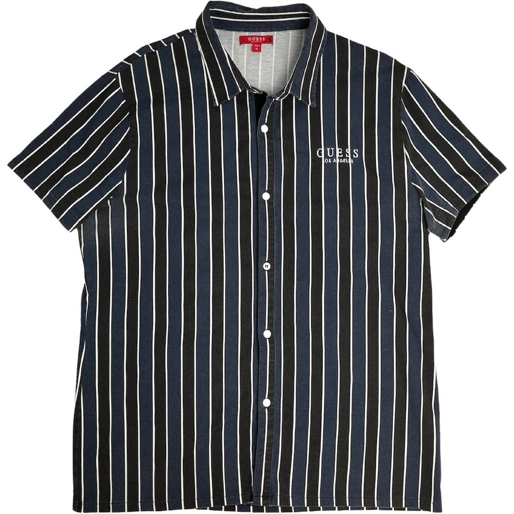 *SOLD* Vintage Guess Striped Polo Shirt